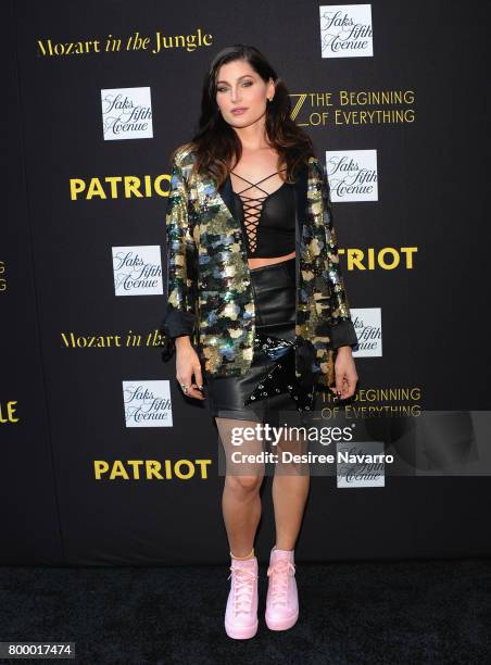 Actress Trace Lysette of the cast 'Transparent' attends Saks For Your Consideration Emmy Windows Unveiling at Saks Fifth Avenue on June 22, 2017 in...