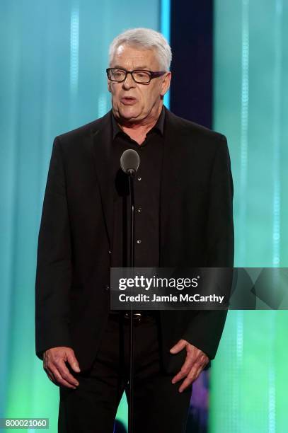 Cleve Jones speaks onstage at the Logo's 2017 Trailblazer Honors event at Cathedral of St. John the Divine on June 22, 2017 in New York City.