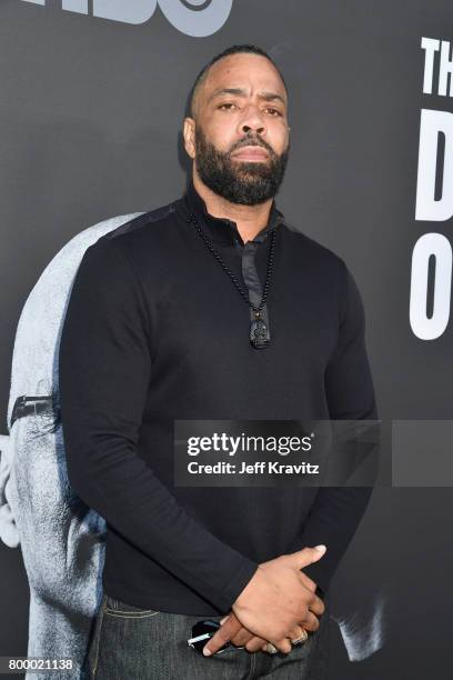 The D.O.C. Attends HBO's "The Defiant Ones" premiere at Paramount Studios on June 22, 2017 in Los Angeles, California.