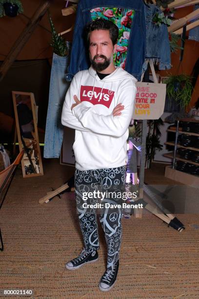Jack Guinness attends as Levi's Tailor Shop celebrates the beginning of festival season at The Pig on June 22, 2017 in Bath, England.