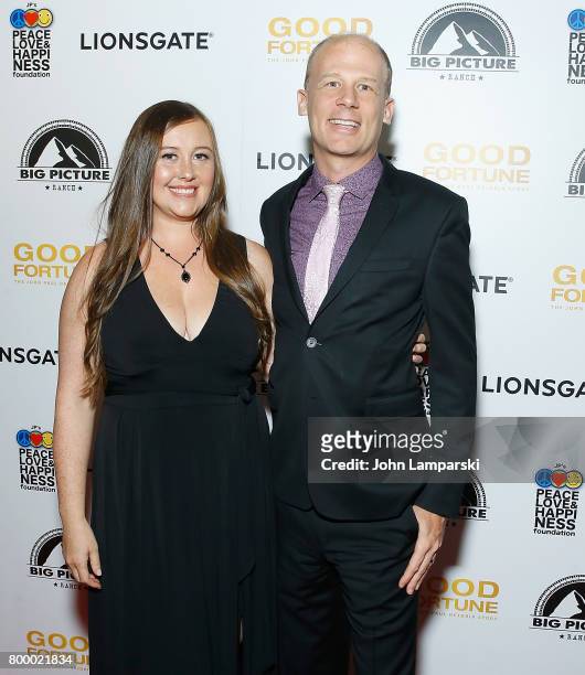 Directors Rebecca Tickell and Josh Tickell attend "Good Fortune" New York premiere at AMC Loews Lincoln Square 13 theater on June 22, 2017 in New...