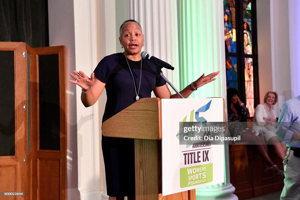 Women's Sports Foundation 45th Anniversary Of Title IX Celebration