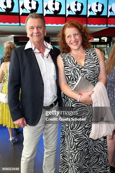 Luise Kinseher And Her Partner Franz Kiermaier During The Opening luise-kinseher-and-her-partner-franz-kiermaier-during-the-opening