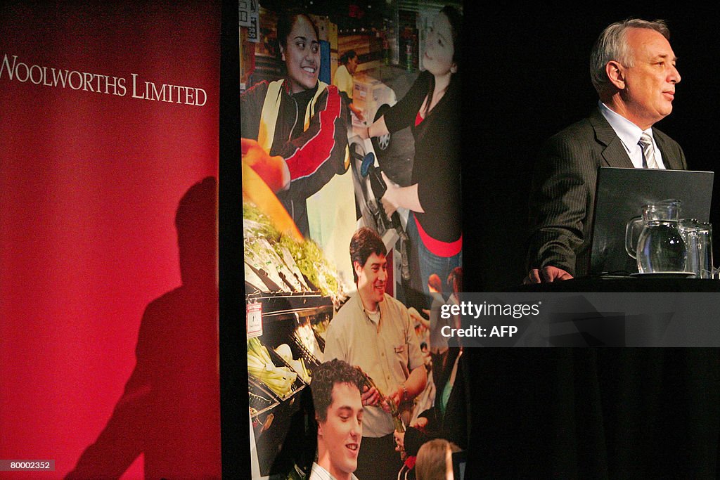 Woolworths chief executive officer Micha