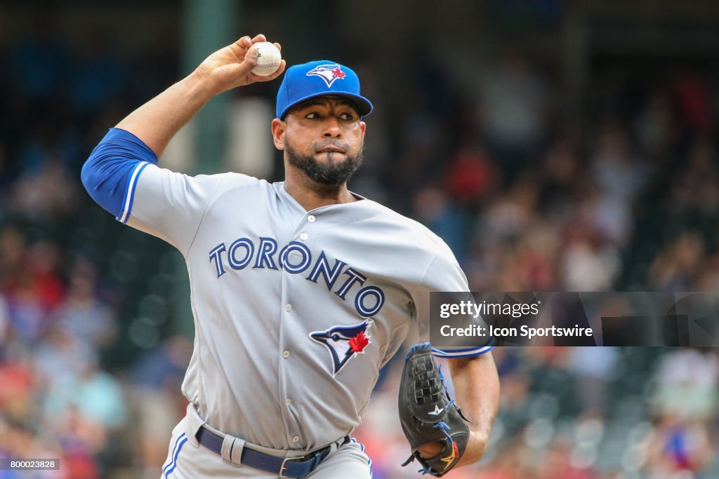 MLB: JUN 22 Blue Jays at Rangers