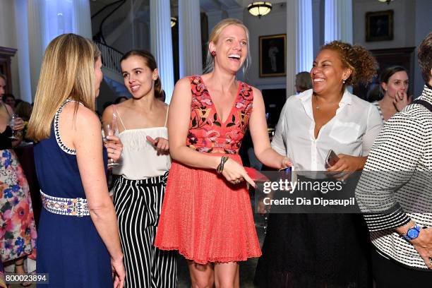 Kelly Christina Nascimento-DeLuca and guests attend the Women's Sports Foundation 45th Anniversary of Title IX celebration at the New-York Historical...