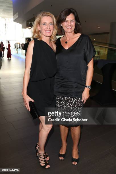 Dr. Maria Furtwaengler and Ilse Aigner during the opening night of the Munich Film Festival 2017 at Mathaeser Filmpalast on June 22, 2017 in Munich,...