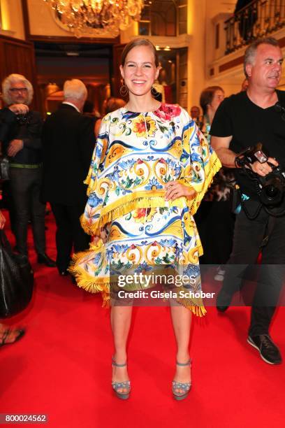 Alicia von Rittberg during the opening night party of the Munich Film Festival 2017 at Hotel Bayerischer Hof on June 22, 2017 in Munich, Germany.