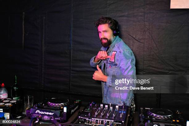 Jack Guinness attends as Levi's Tailor Shop celebrates the beginning of festival season at The Pig on June 22, 2017 in Bath, England.