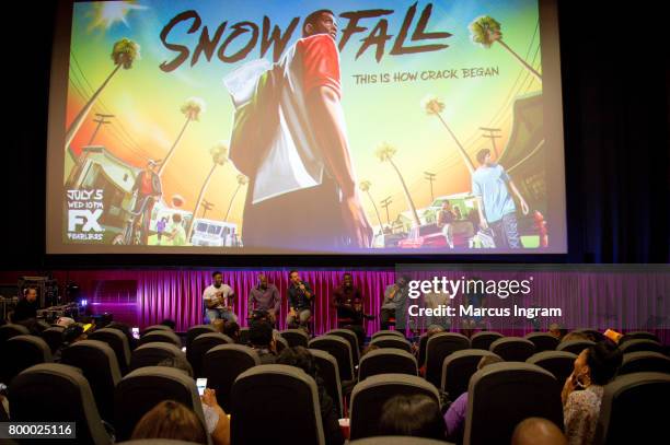 General view of the atmosphere during the "Snowfall" FX screening on June 22, 2017 in Atlanta, Georgia.