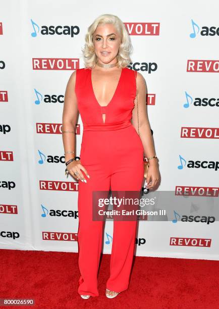 Joelle James at the ASCAP 2017 Rhythm & Soul Music Awards at the Beverly Wilshire Four Seasons Hotel on June 22, 2017 in Beverly Hills, California.