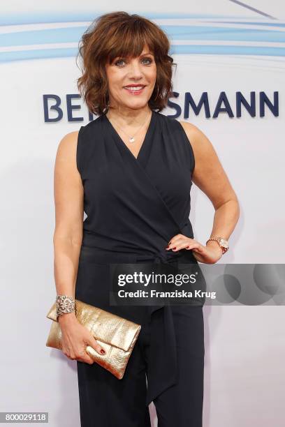 Birgit Schrowange attends the 'Bertelsmann Summer Party' at Bertelsmann Repraesentanz on June 22, 2017 in Berlin, Germany.