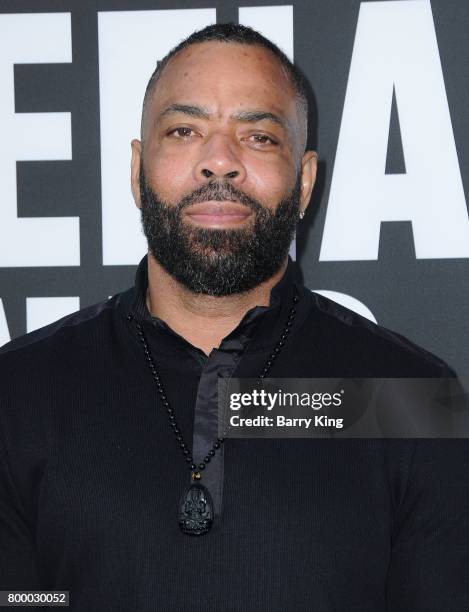 Rapper The D.O.C., aka Tracy Curry, attends the Premiere of HBO's 'The Defiant Ones' at Paramount Theatre on June 22, 2017 in Hollywood, California.