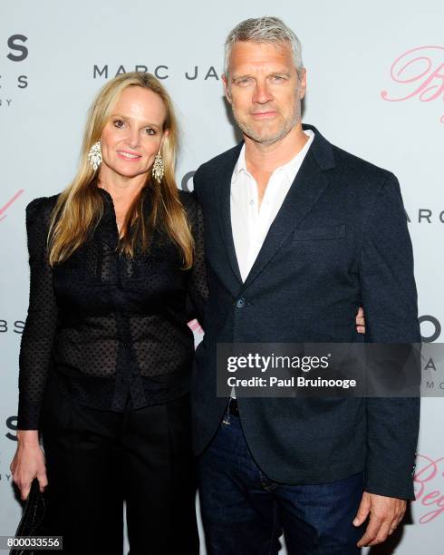 Diana Kellogg and Neil Burger attend "The Beguiled" New York Premiere - Arrivals at Metrograph on June 22, 2017 in New York City.