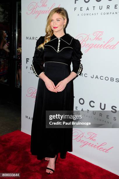 Kirsten Dunst attends "The Beguiled" New York Premiere - Arrivals at Metrograph on June 22, 2017 in New York City.