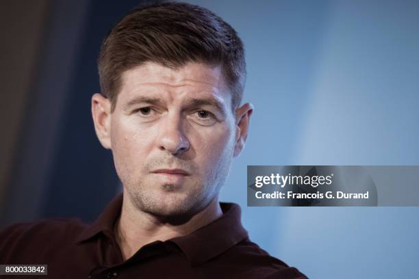 Steven Gerrard attends the Cannes Lions Festival 2017 on June 22, 2017 in Cannes, France.