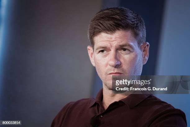Steven Gerrard attends the Cannes Lions Festival 2017 on June 22, 2017 in Cannes, France.