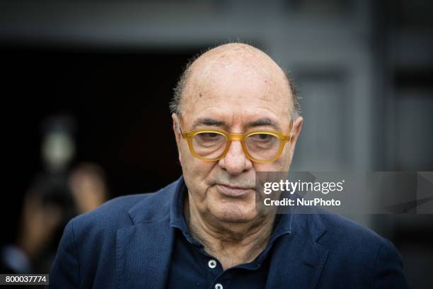 Rome Italy June 22 Dante Ferretti attends during The Carla Fendi Funeral At Chiesa degli Artisti on June 22,2017 in Rome.