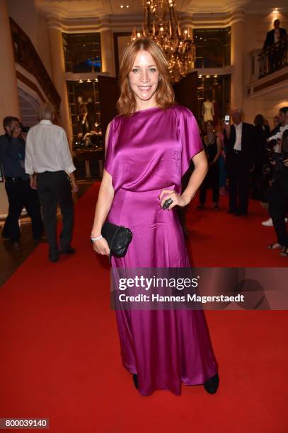 Annika Ernst during the opening night of the Munich Film Festival 2017 at Bayerischer Hof on June 22, 2017 in Munich, Germany.