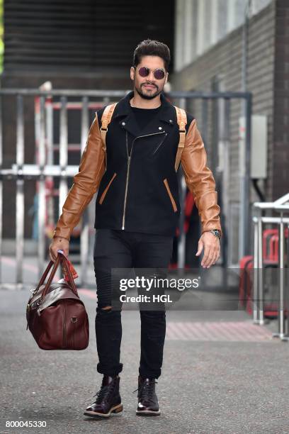 Louis Smith seen at the ITV Studios on June 23, 2017 in London, England.