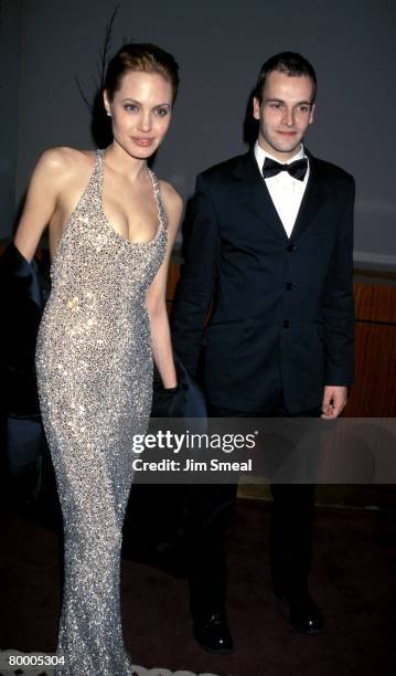 Angelina Jolie and Jonny Lee Miller