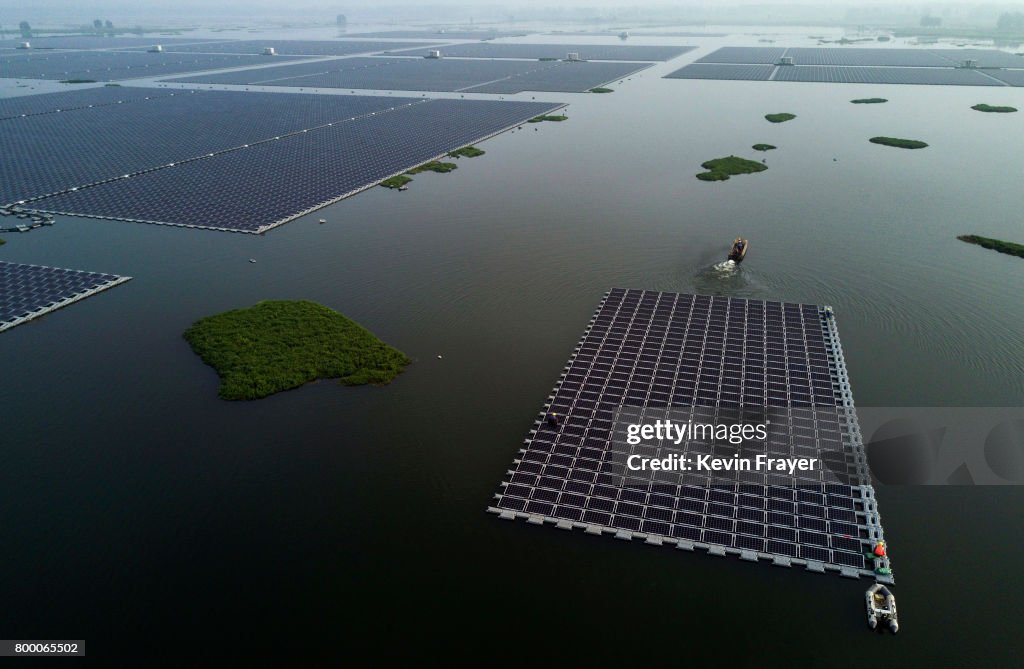 Floating Solar Aims to Gain Ground in China's Coal Country