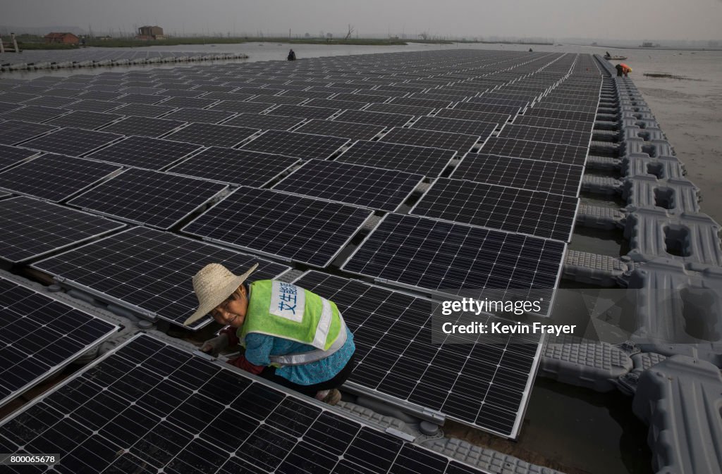 Floating Solar Aims to Gain Ground in China's Coal Country