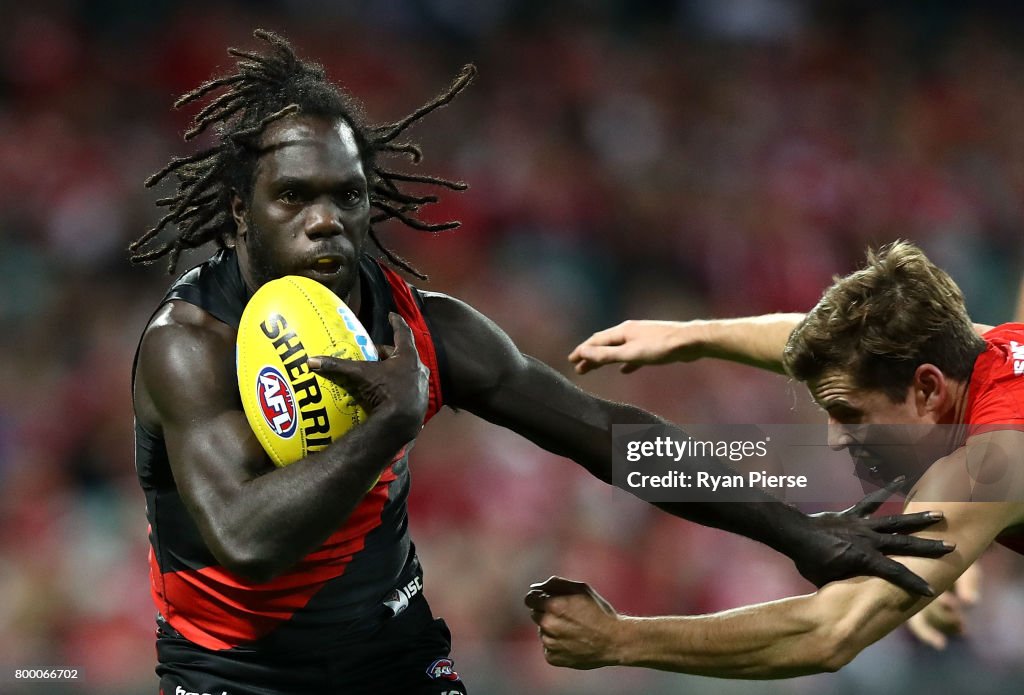 AFL Rd 14 - Sydney v Essendon