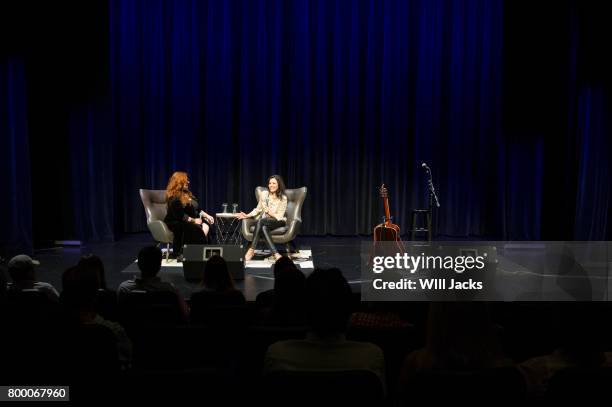 Susan Marshall interviews Shannon McNally at GRAMMY Museum Mississippi on June 22, 2017 in Cleveland, Mississippi.