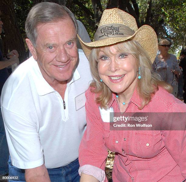 Barbara Eden with her husband Jon Eicholtz