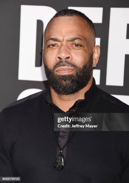 Rapper The D.O.C. Attends the premiere of HBO's 'The Defiant Ones' at Paramount Theatre on June 22, 2017 in Hollywood, California.