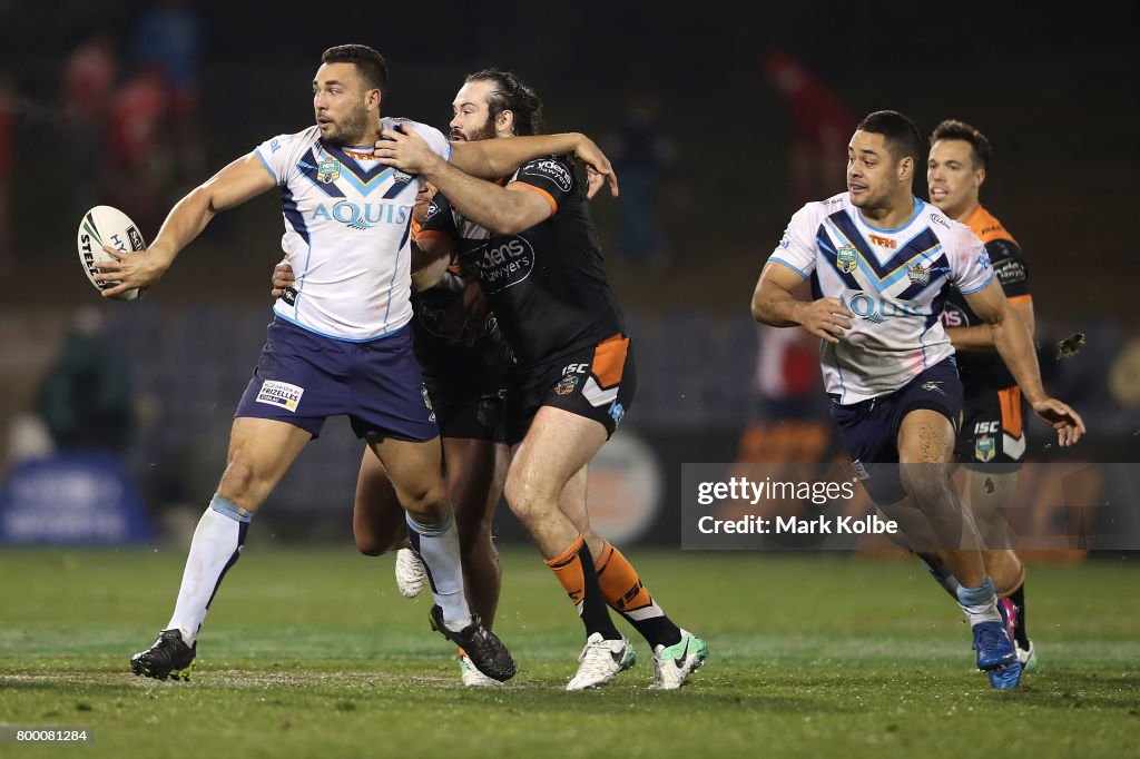 NRL Rd 16 - Wests Tigers v Titans