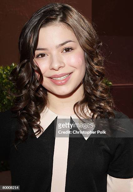 Actress Miranda Cosgrove arrives to the 2007 Power of Youth Benefiting St. Jude and Presented by Tiger Electronics at the Globe Theater in Universal...