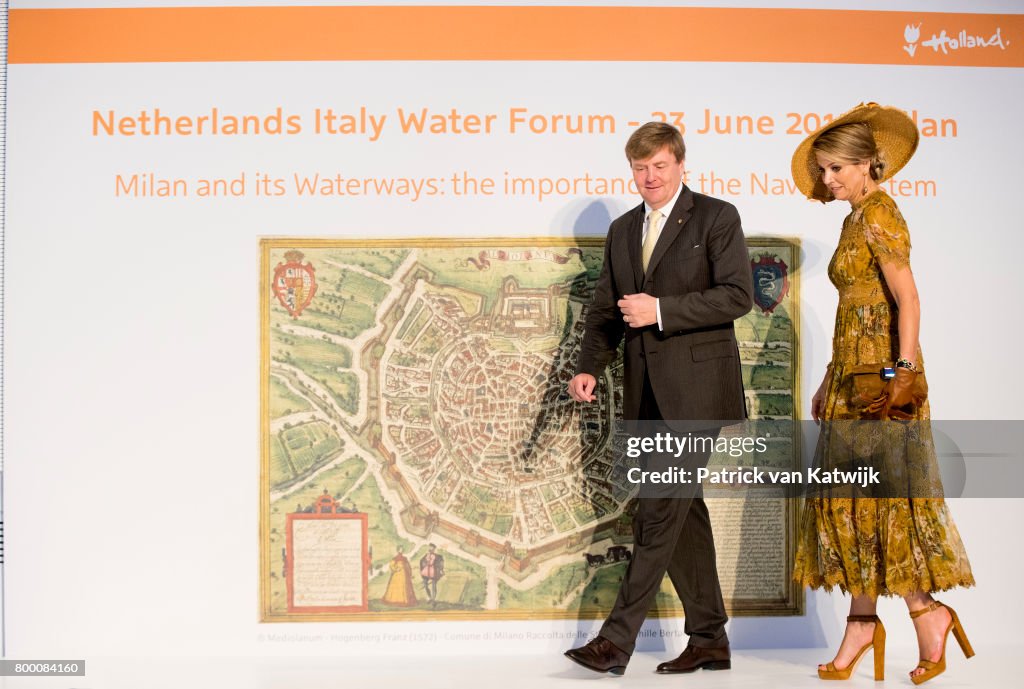 King And Queen Of The Netherlands Visit Italy : Day Four