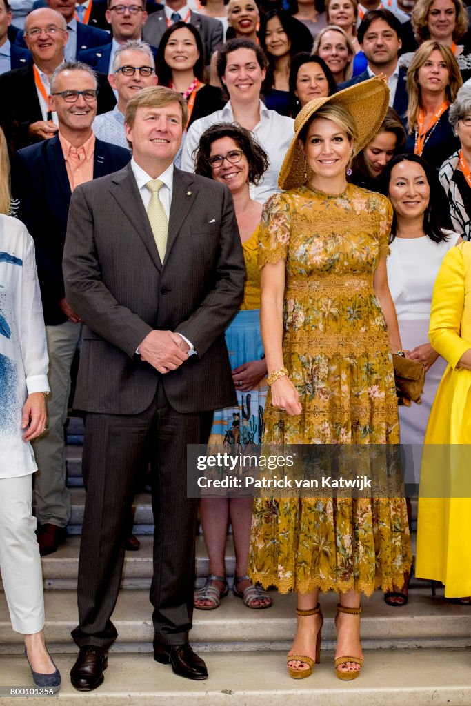 King And Queen Of The Netherlands Visit Italy : Day Four