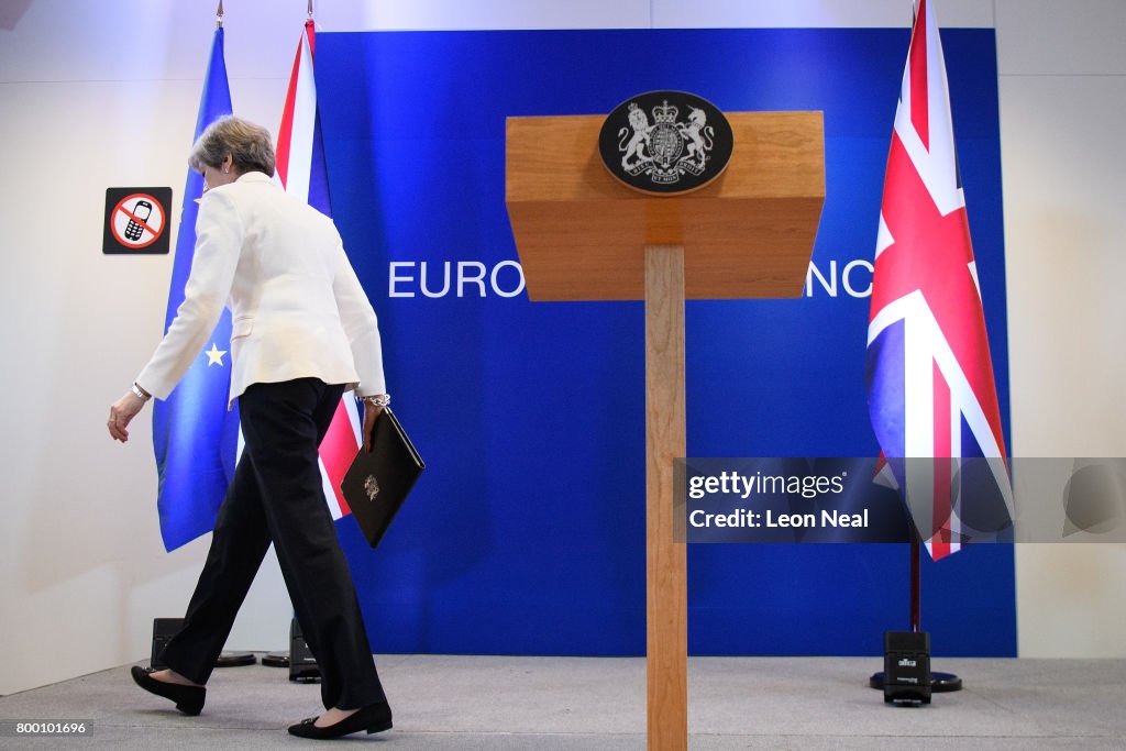 Delegates Attend The European Council Meeting In Brussels - Day Two