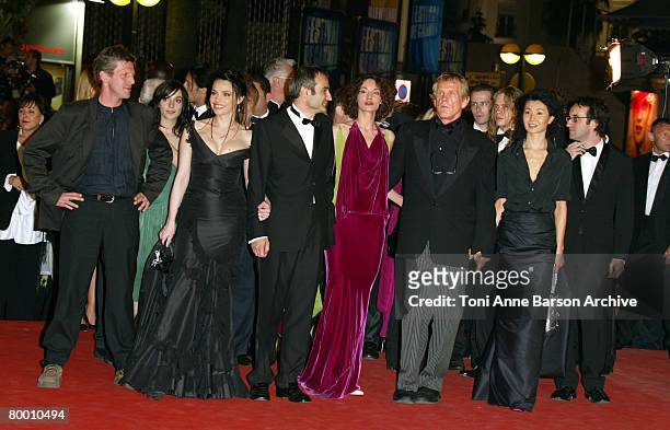 Beatrice Dalle, Nick Nolte and Maggie Cheung and Jeanne Balibar