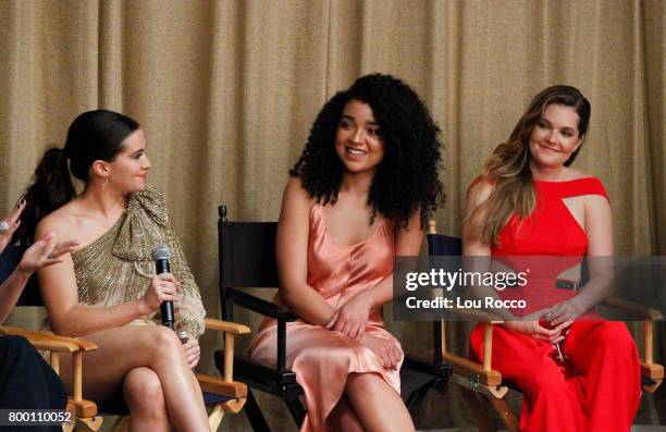 The cast and creators of Freeform's new original series "The Bold Type" come together for a premiere screening and panel at The Roxy Hotel in New...