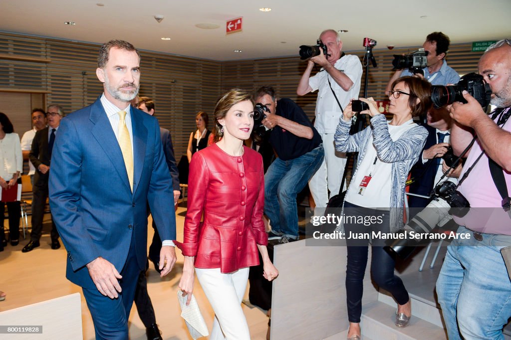 Spanish Royals Inaugurate Botin Center and Join 'Coworking santander' Programme