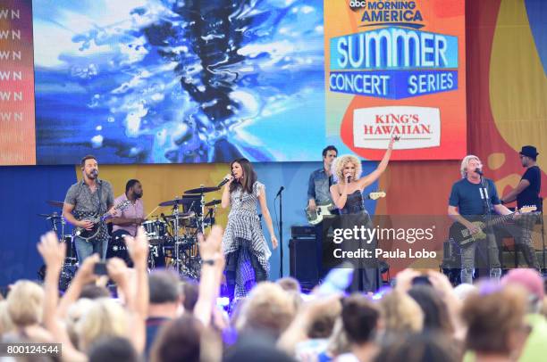 Little Big Town perform live from Central Park as part of the Summer Concert Series on "Good Morning America," Friday, June 23 airing on the Walt...