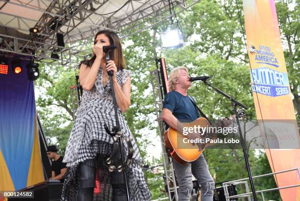 Little Big Town perform live from Central Park as part of the Summer Concert Series on "Good Morning America," Friday, June 23 airing on the Walt...