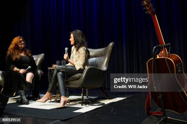 Susan Marshall interviews Shannon McNally at GRAMMY Museum Mississippi on June 22, 2017 in Cleveland, Mississippi.