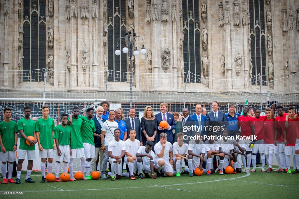 King And Queen Of The Netherlands Visit Italy : Day Three