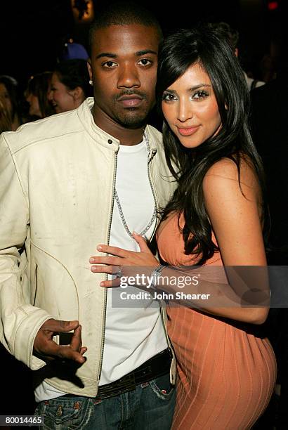 Ray J and Kim Kardashian