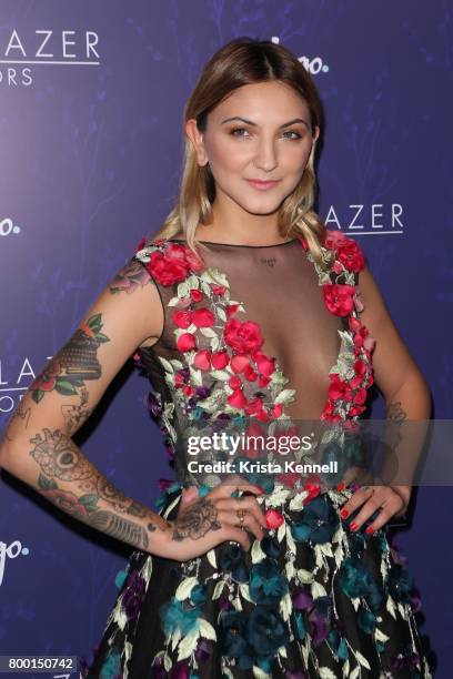 Julia Michaels attends Logo's 2017 Trailblazer Honors at The Cathedral Church of St. John the Divine on June 22, 2017 in New York City. (Photo by...