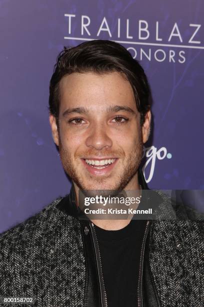 Jorge Bustillos attend Logo's 2017 Trailblazer Honors at The Cathedral Church of St. John the Divine on June 22, 2017 in New York City. (Photo by...