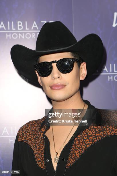 Valentina attend Logo's 2017 Trailblazer Honors at The Cathedral Church of St. John the Divine on June 22, 2017 in New York City. (Photo by Krista...