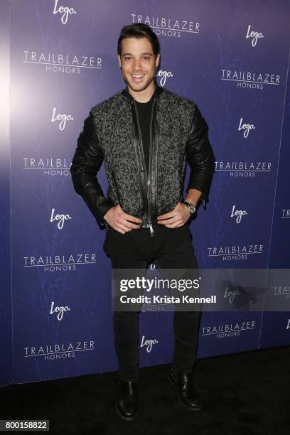 Jorge Bustillos attend Logo's 2017 Trailblazer Honors at The Cathedral Church of St. John the Divine on June 22, 2017 in New York City. (Photo by...