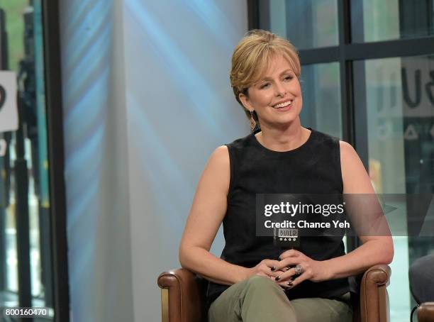 Melora Hardin attends Build series to discuss the show "The Bold Type" at Build Studio on June 23, 2017 in New York City.