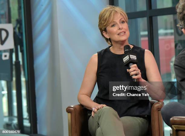 Melora Hardin attends Build series to discuss the show "The Bold Type" at Build Studio on June 23, 2017 in New York City.